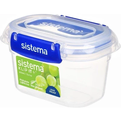 Afbeelding van Sistema Klip It Plus rechthoekige vershouddoos 400ml