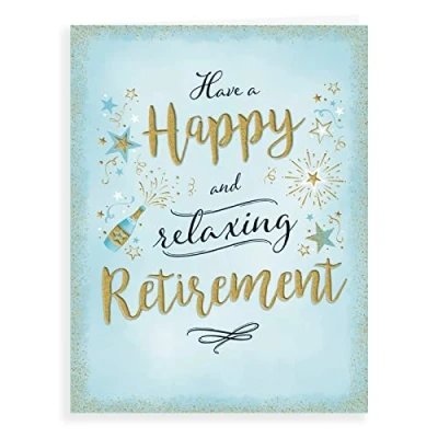 Afbeelding van Piccadilly Greetings Moderne pensioen kaart 8 x 6 inch