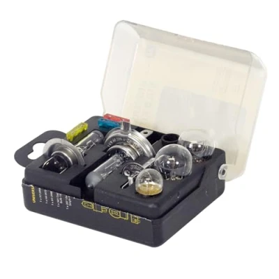 Afbeelding van AA Compacte universele auto gloeilamp/zekering set AA0552 Inclusief populaire halogeenlampen H1 (448) H4 (472) H7 (499) geschikt voor de meeste auto&#039;s