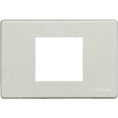 Afbeelding van BTicino 503/23A/X Magic Plate 2 zitplaatsen, Oxide