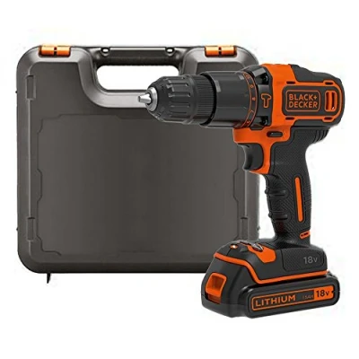 Afbeelding van BLACK+DECKER BDCHD18K QW Accuklopboor 1,5Ah