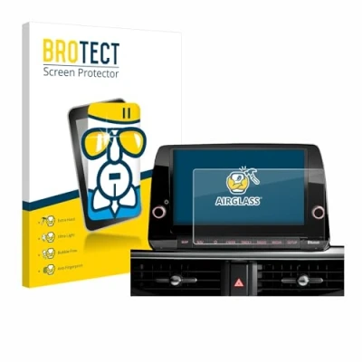 Afbeelding van BROTECT Screenprotector voor Kia Picanto 2022 8&quot; Folie Beschermfolie Beschermglas transparant