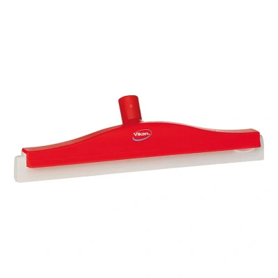 Afbeelding van Vikan Klassieke Vloertrekker Kop met flexibele nek en Wit Schuimrubber 40cm Rood