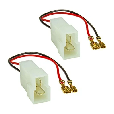 Afbeelding van tomzz Audio 7103 000 Luidsprekeradapter (set van 2) op din past Audi Daihatsu Hyundai Ford Kia Subaru Suzuki Mazda