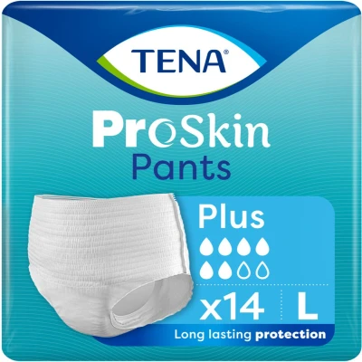 Afbeelding van TENA Proskin Pants Plus L 14 stuks