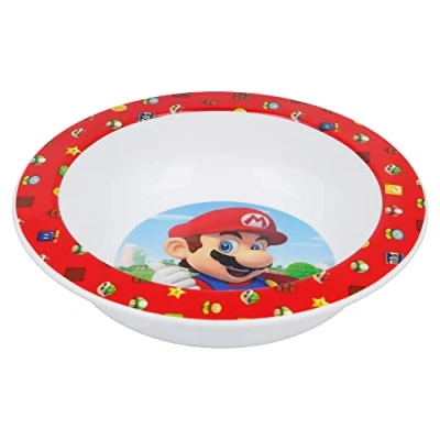 Afbeelding van Super Mario Kunststof Ontbijtschaal 8412497214464