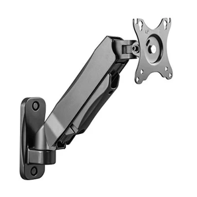 Afbeelding van RICOO Wandhouder voor monitor, draaibaar, kantelbaar, pc monitor 17 32 inch (43 81 cm) S4811, scharnierarm, tv, LCD, LED, gebogen, VESA 75 x 100 cm