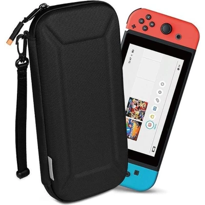 Afbeelding van WIWU Hoes geschikt voor Nintendo Switch Games Houder Zwart