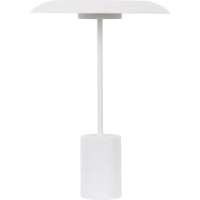 Afbeelding van Beacon Lighting LED tafellamp Smith, wit, metaal, USB poort