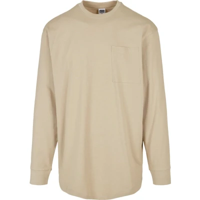 Afbeelding van Urban Classics Heavy Oversized Longsleeve, Heren, Maat: Medium, Concrete