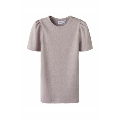 Afbeelding van Name it Tshirt basic voor kinderen, Maat: 134/140, Lavendula