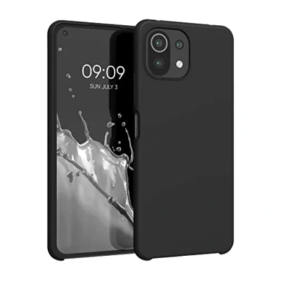 Afbeelding van kwmobile telefoonhoesje compatibel met Xiaomi 11 Lite (5G) NE/Mi hoesje Zachte case voor smartphone Back cover in zwart