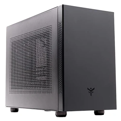 Afbeelding van Itek Case EVOKE New Concept Mini Tower, mATX, ITX, 2 x USB3, 0,8 mm, zwart