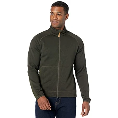 Afbeelding van Vest Fjällräven Men Övik Fleece Zip Sweater Deep Forest XXL