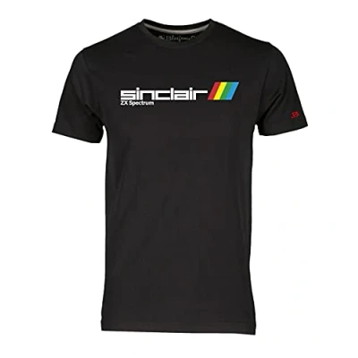 Afbeelding van Blasfemus ZX heren T shirt Spectrum Sinclair jaren 80 Vintage Nerd zwart Medium