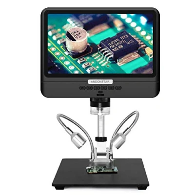 Afbeelding van Andonstar AD208 Munt Microscoop met 8.5 Inch Scherm 260X LCD Lab Handheld USB Digitale Microscopen voor PCB Reparatie Solderen Coin Collection