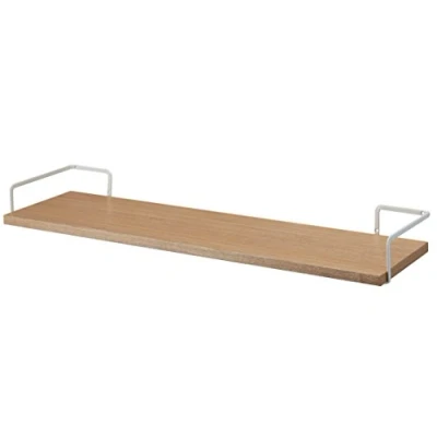 Afbeelding van Yamazaki Wandplank Tower Large Wit Naturel 76x20,5x7cm