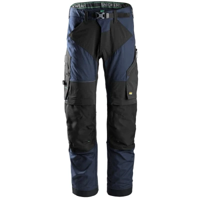 Afbeelding van Snickers FlexiWork Werkbroek+ Navy Zwart 062