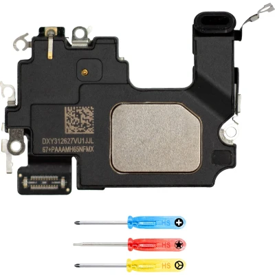 Afbeelding van MMOBIEL Oorspeaker voor iPhone 14 Ear Speaker Vervanging Earpiece Oortelefoon Luidspreker Reparatie Incl. Schroevendraaiers