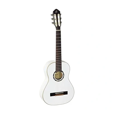 Afbeelding van Ortega Family Series R121 1/2 klassieke gitaar wit met gigbag