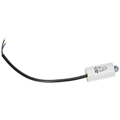 Afbeelding van Aanloopcondensator motor condensator 5µF 450V 30x53mm kabel M8; Miflex ; 5uF