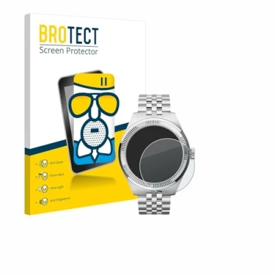 Afbeelding van BROTECT Screenprotector voor Withings ScanWatch Nova Brilliant (39 mm) Folie Beschermfolie Beschermglas matte