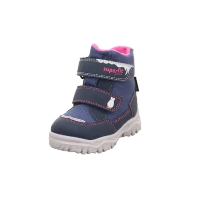 Afbeelding van Superfit HUSKY1 Snowboots voor kinderen, Maat: 20, Blau/pink Imitatieleer/ textiel