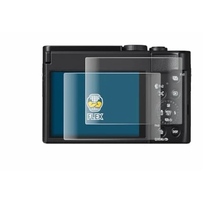 Afbeelding van BROTECT Screenprotector voor Panasonic Lumix DC TZ99 Folie Beschermfolie transparant volledig dekking (2 Stuks)
