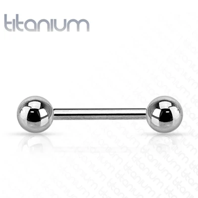 Afbeelding van Piercing titanium 20 mm
