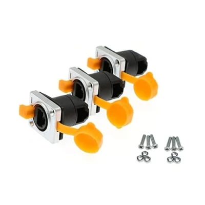 Afbeelding van Uonecn RJ45 Waterdichte Schakelaar, stopcontact voor IP65 Mount Ethernet Panel Connector Cat5e Cat6 LAN Socket