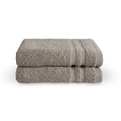 Afbeelding van 6 x Byrklund gastendoekje 30x50 Taupe