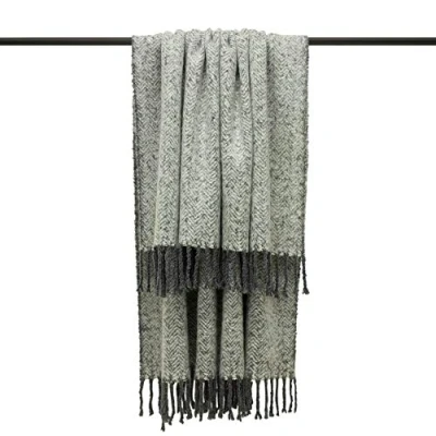 Afbeelding van Furn Weaver 130X180 THROW GREY, acryl, grijs, 130x180cm