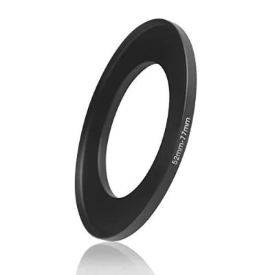 Afbeelding van Ares Foto® Step Up Filter Adapter Ring CNC gefreesd aluminium. Compatibel met lenzen van alle fabrikanten: Canon Sony Nikon Fujifilm Olympus Pentax Leica Tamron Sigma (52mm 77mm)