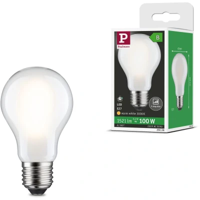 Afbeelding van Paulmann 29258 LED lamp Energielabel B (A G) E27 Peer 8.2 W Warmwit (Ø x h) 60 mm 105 1 stuk(s)