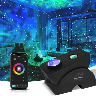 Afbeelding van Smart Led Sterrenhemel Projector, Sterrenprojector, App/Bediening met Alexa en Google Assistant, Sterrenlichtprojector voor Kinderen Volwassenen, Melkweglamp, Nachtlampje, Galaxy Projector