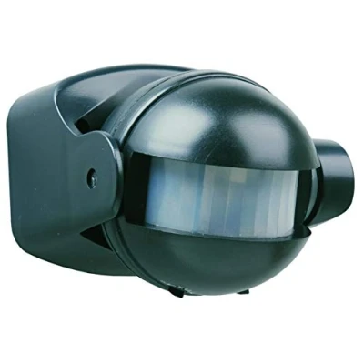 Afbeelding van Smartwares 10.017.11 PIR bewegingsmelder Opbouw (op muur) 180 Zwart IP44