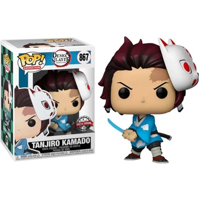 Afbeelding van Funko Pop! Animation: Demon Slayer Tanjiro Kamado (with Mask) #867 Exclusive