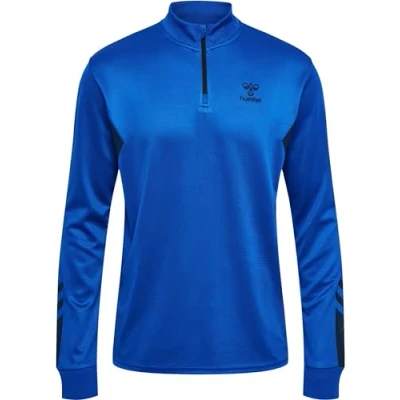 Afbeelding van Hummel Active HALF ZIP Sweater, Heren, Maat: Large, Princess blue