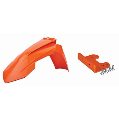 Afbeelding van POLISPORT Oranje gerestyled voorspatbord met KTM adapter