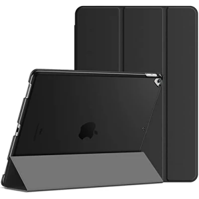 Afbeelding van JETech Hoes voor iPad Pro 12,9 Inch (1e en 2e Generatie, Model van 2015 2017), Case met Automatisch Wekken/Slapen (Zwart)