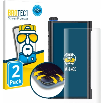 Afbeelding van BROTECT Screenprotector voor FiiO M15s Folie Beschermfolie transparant volledig dekking (2 Stuks)