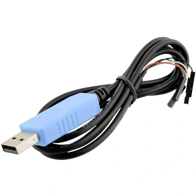Afbeelding van Radxa RockPi_USB_TTL Jumperkabel Rock Pi [1x USB A 2.0 stekker 4x Draadbrug bus] 1.50 m Zwart