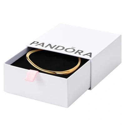Afbeelding van Pandora Essence Organisch Geformter Armreif aus Sterling Silber mit vergoldeter Metalllegierung, Größe: 21 cm, 563317C00 3