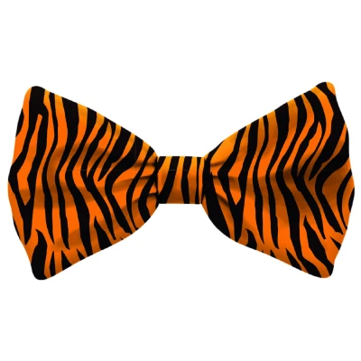 Afbeelding van Plenty Gifts Kattenvlinderdasje Polyester Bruin/zwart Maat S
