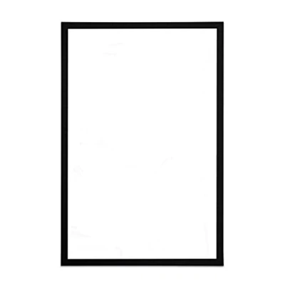Afbeelding van Bi Office MM01001161 droog afwisbaar magneetbord, MDF frame, gelakt staal, 40 x 30 cm, zwart
