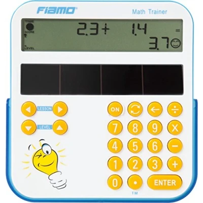 Afbeelding van Citizen Fi Mathtrainer Calculator Fiamo Wit Blauw