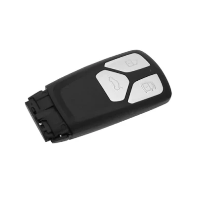 Afbeelding van 3 Knoppen Afstandsbediening Smart Key Shell Compatibel met Audi TT A4 A5 Q7 SQ7 RS TTS Sleutel Batterij Houder Auto Fob Case Vervanging