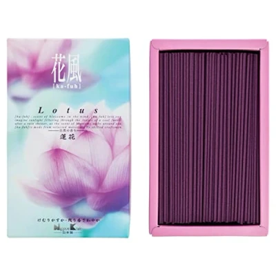 Afbeelding van Nippon Kodo Japanse Ka fuh Lotus Wierook Grote Doos Lage Rook