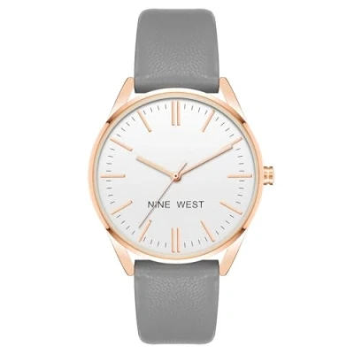 Afbeelding van Nine West Vrouwenhorloge met Riem, NW/1994RGGY