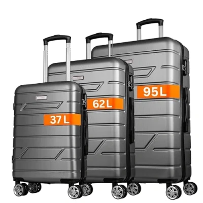 Afbeelding van Nowi Bergamo SET Trolley, Maat: One Size, Anthrazit